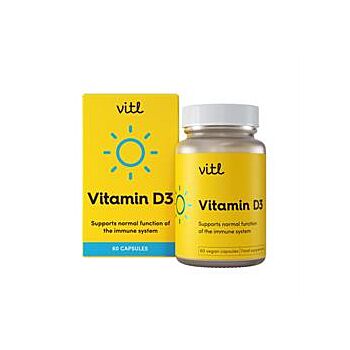 VITL - Vitl Vitamin D (60softgels)