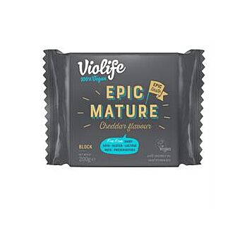 Violife - Epic Mature Cheddar Block (200g)