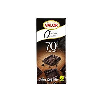 Valor - Sugar Free 70% Dark Chocolate (100g)