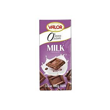 Valor - Sugar Free Milk Chocolate (100g)