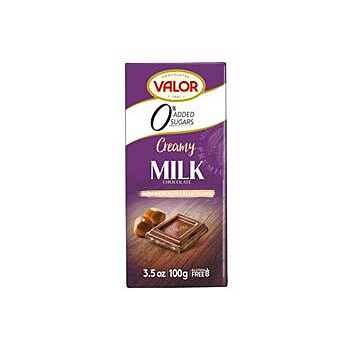 Valor - Sugar Free Milk Choc With Haz (100g)