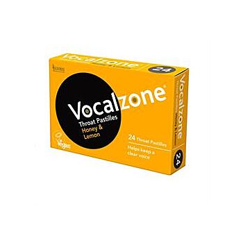 Vocalzone - Vocalzone Honey and Lemon (24pastilles)