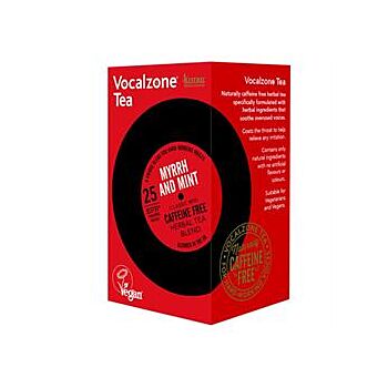 Vocalzone - Vocalzone Mint and Myrrh Tea (25bag)