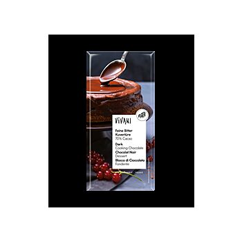 Vivani - Dark Cooking Chocolate Bar (200g)
