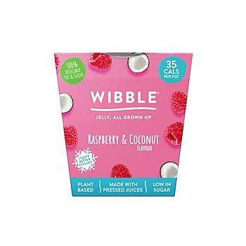 Wibble - Raspberry & Coconut Jelly (150g)