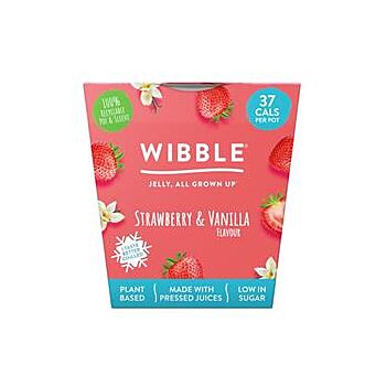 Wibble - Strawberry & Vanilla Jelly (150g)