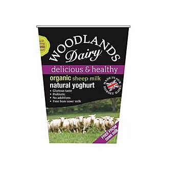 Woodlands Dairy - Org Natural Sheeps Yoghurt (450g)