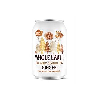 Whole Earth - Organic Sparkling Ginger (330ml)