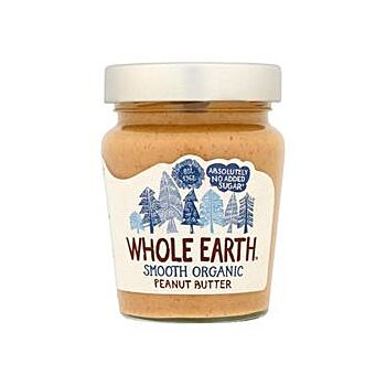Whole Earth - Smooth Organic Peanut Butter (227g)