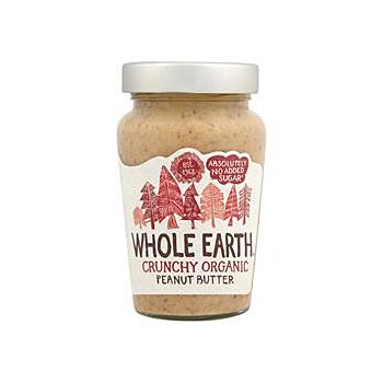 Whole Earth - Crunchy Organic Peanut Butter (340g)