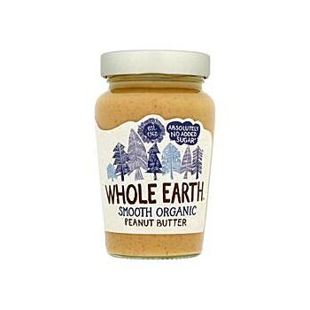 Whole Earth - Smooth Organic Peanut Butter (340g)