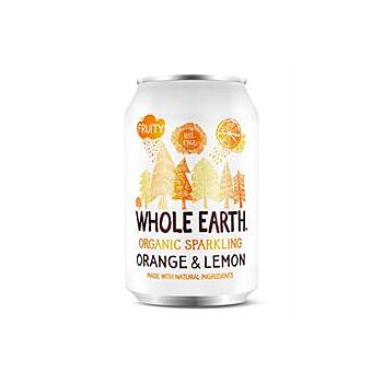Whole Earth - Org Orange & Lemon Drink (330ml)