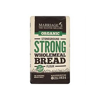 W H Marriage - Organic Strong Wholemeal Flour (1000g)