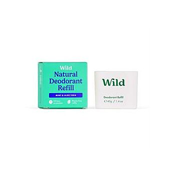 Wild - Men's Mint & Aloe Vera Refill (40g)