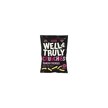 Well and Truly - Punchy Pickles Crunchies Snack (100g)