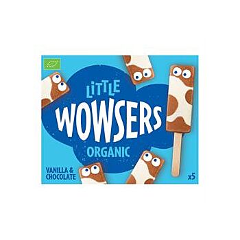 Wowsers - Vanilla Chocolate Kids Lollies (5x65ml)