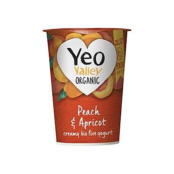 Yeo Valley - Org Peach & Apricot Yoghurt (450g)