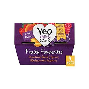 Yeo Valley - Org Fruity Favourites Multipac (4 x 110g)