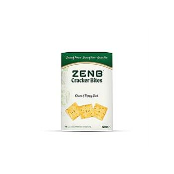 ZENB - ZENB Onion & Poppy Crackers (120g)