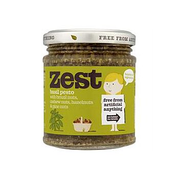 Zest - Basil Pesto Vegan (165g)