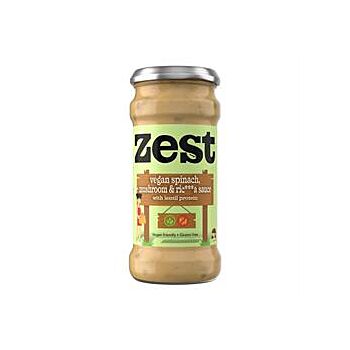 Zest - Spinach & Mushroom Pasta Sauce (340g)
