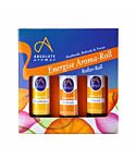 Energise Aroma-Roll Kit Pack 3 (3 x 10ml)