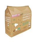 Organic Bamboo Nappies Size 4 (24pieces)