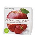 Fruit Puree Apple & Strawberry (2 X 100g)