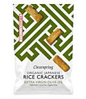 Org Rice Crackers Olive Oil (50g)