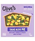 Saag Aloo Wholmeal Pie (235g)
