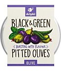 Black & Green Pitted Olives (160g)