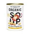 Organic Bean & Vegetable Soup (400g)