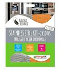 Stainless Steel Kit (2 cloths) (80g)
