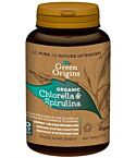Organic Chlorella & Spirulina (180 tablet)