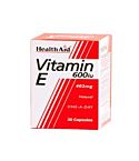 Vitamin E 600iu Natural (30 capsule)
