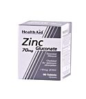 Zinc Gluconate 70mg (90 tablet)
