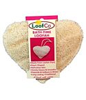 Bath-Time Loofah Heart (1pads)