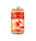 Peach & Blood Orange Soda (330ml)