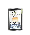 Org Butter Beans Tin (400g)