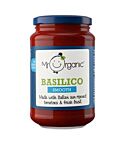Mr Organic Smooth Basilico (350g)