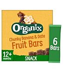 Banana/Date Organic Fruit Bar (6 X 17g)