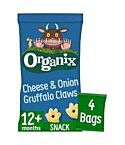 Cheese & Onion Gruffalo Claws (4 x 15gbag)