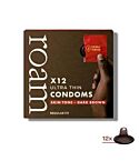 Skin Tone Condoms Dark Brown (24g)