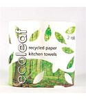 Ecoleaf 3 Ply Kitchen Towel (Twin roll packpack)