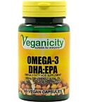 Omega-3 DHA:EPA (60vegicaps)