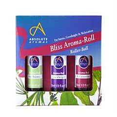 Set of 3 Bliss Aroma-Roll Kit (3 x 10ml)