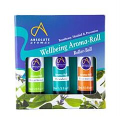 Wellbeing Aroma-Roll Kit 3pack (3 x 10ml)