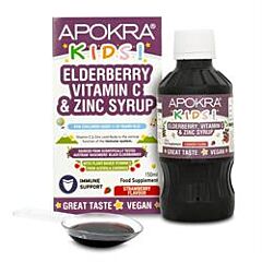 APOKRA Kids Elderberry Syrup (150ml)