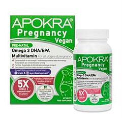 APOKRA Vegan Prenatal Tablets (60 tablet)