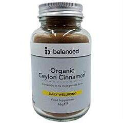 Organic Ceylon Cinnamon (36g)